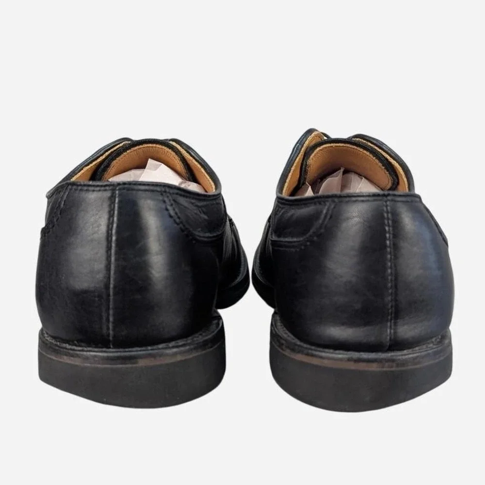 Allen Edmonds Stockbridge Split Toe Oxford Black Men's 10D Made in USA